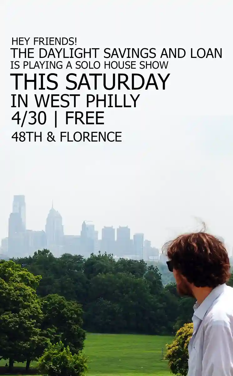 Florence Ave House Show poster